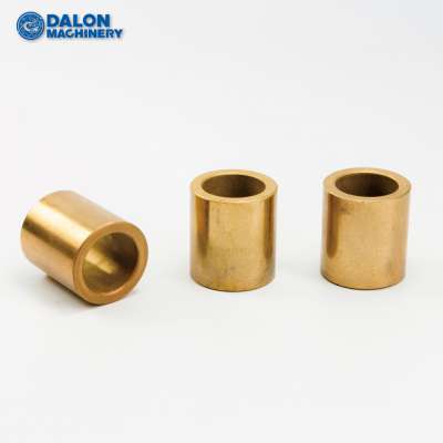 customized powder metallurgy sintered sinter porous oilite brass bronze sleeve sliding bushing