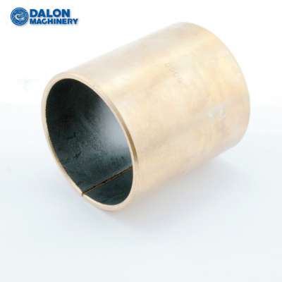 oilless self lubricating wrapped DU sleeve brass copper bronze PTFE bushing