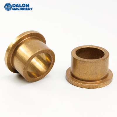 sintered bronze bushing flange oilite bearing