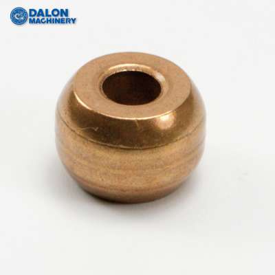 oil graphite impregnated spherical sintered bronze brass copper bearing