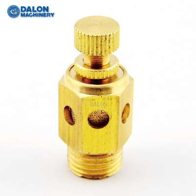 C type 3/8 G/BSP thread pneumatic sintered brass bronze silence muffler